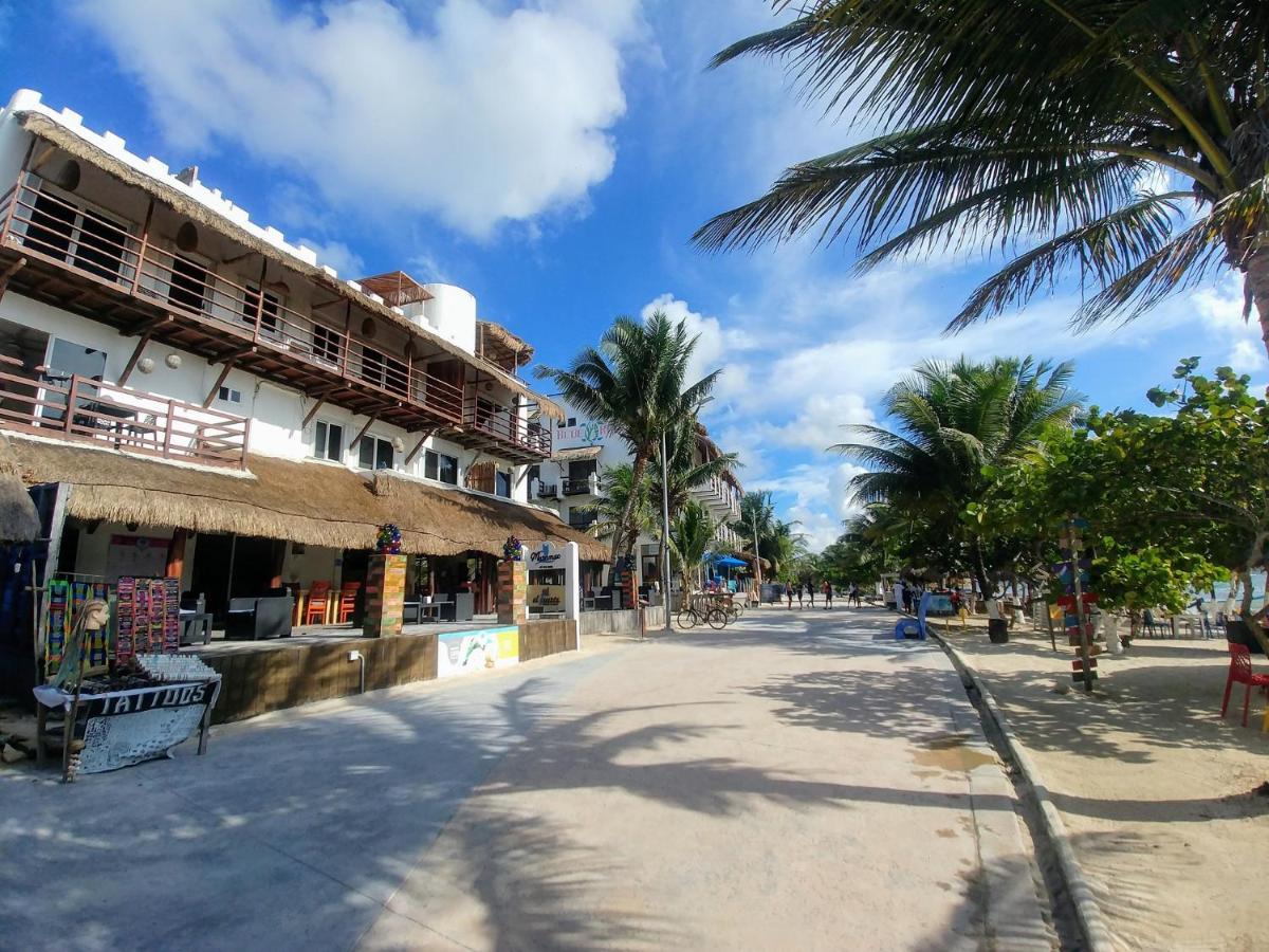 El Fuerte Beach Apartments Mahahual Εξωτερικό φωτογραφία