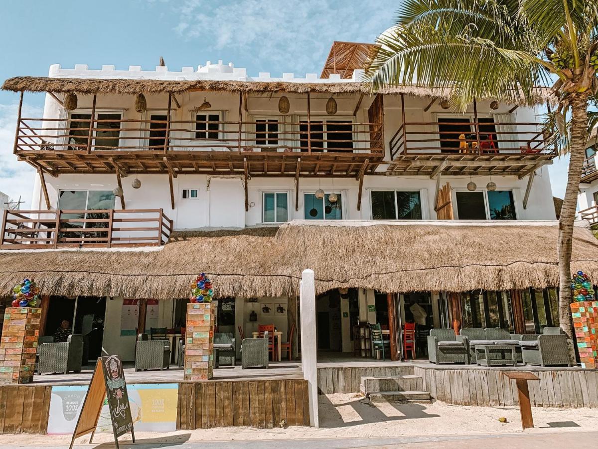 El Fuerte Beach Apartments Mahahual Εξωτερικό φωτογραφία