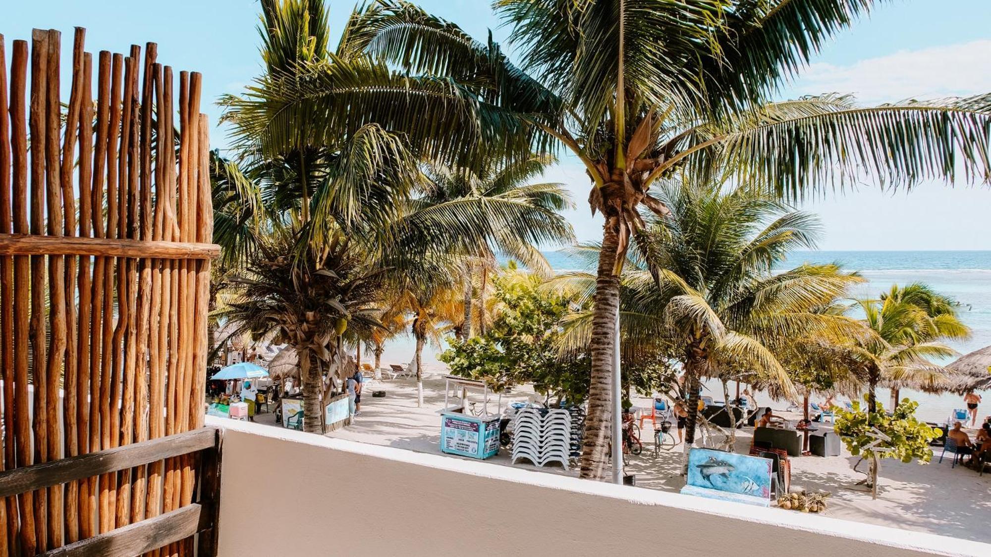 El Fuerte Beach Apartments Mahahual Δωμάτιο φωτογραφία