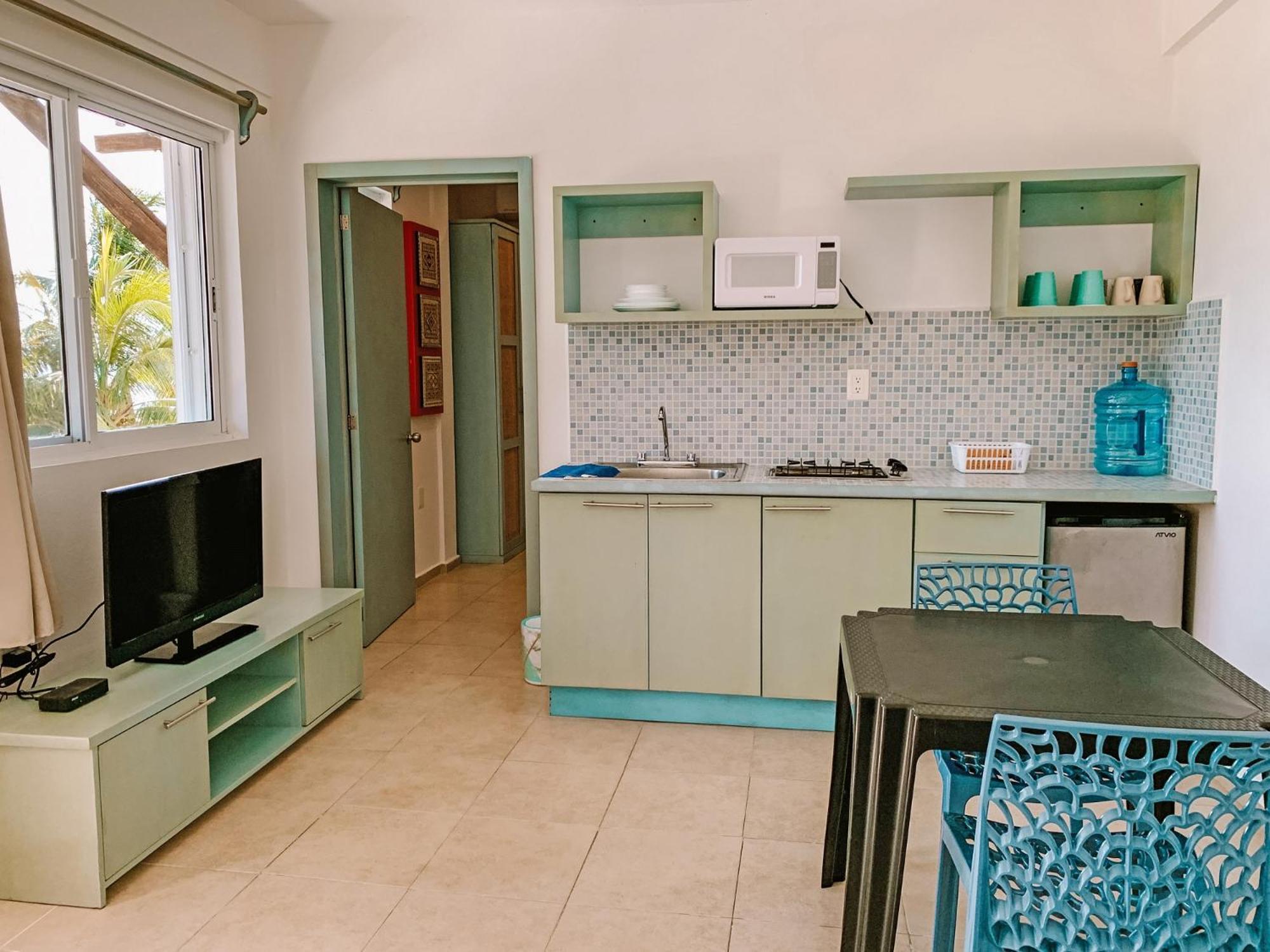 El Fuerte Beach Apartments Mahahual Δωμάτιο φωτογραφία