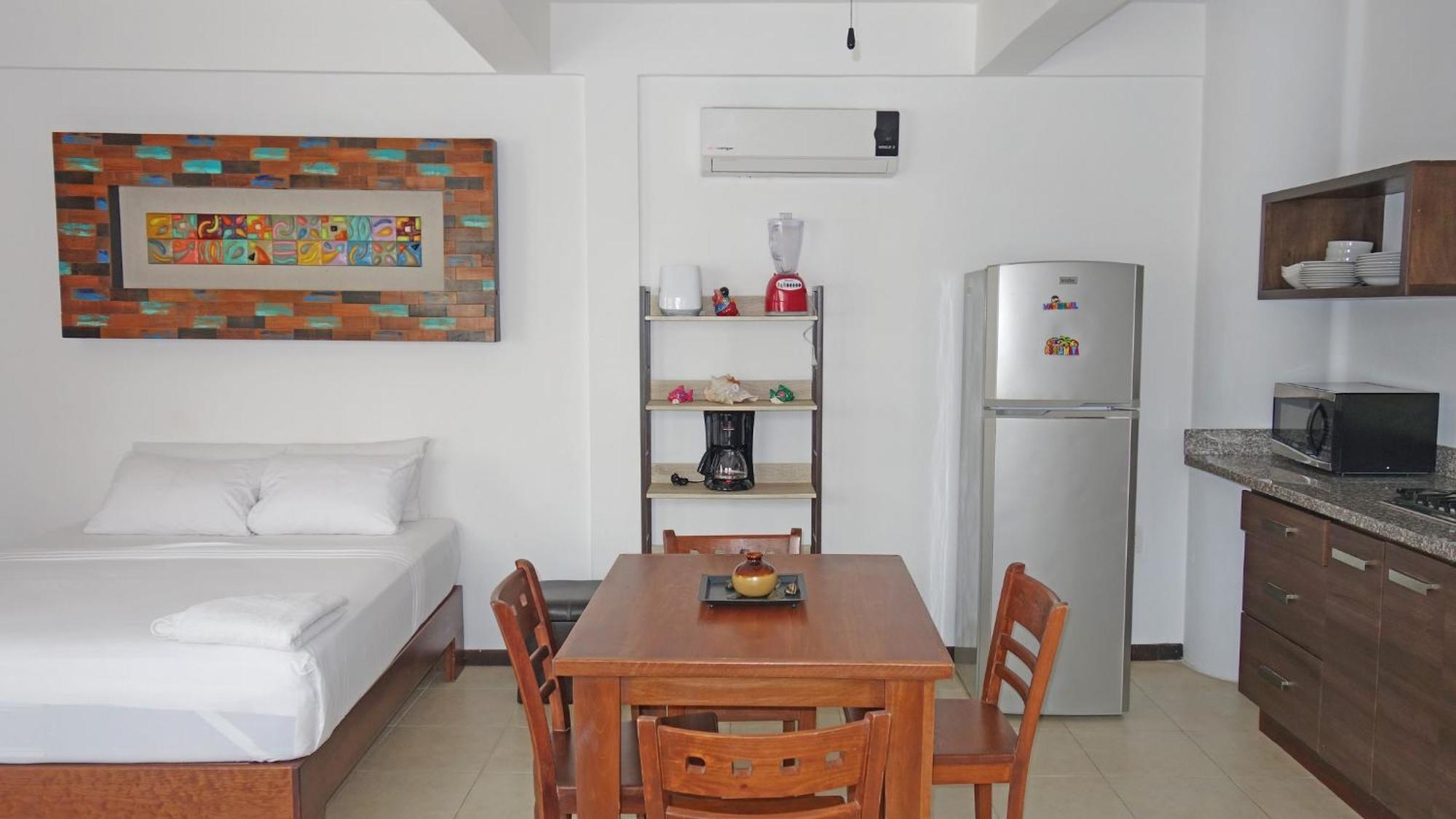 El Fuerte Beach Apartments Mahahual Δωμάτιο φωτογραφία