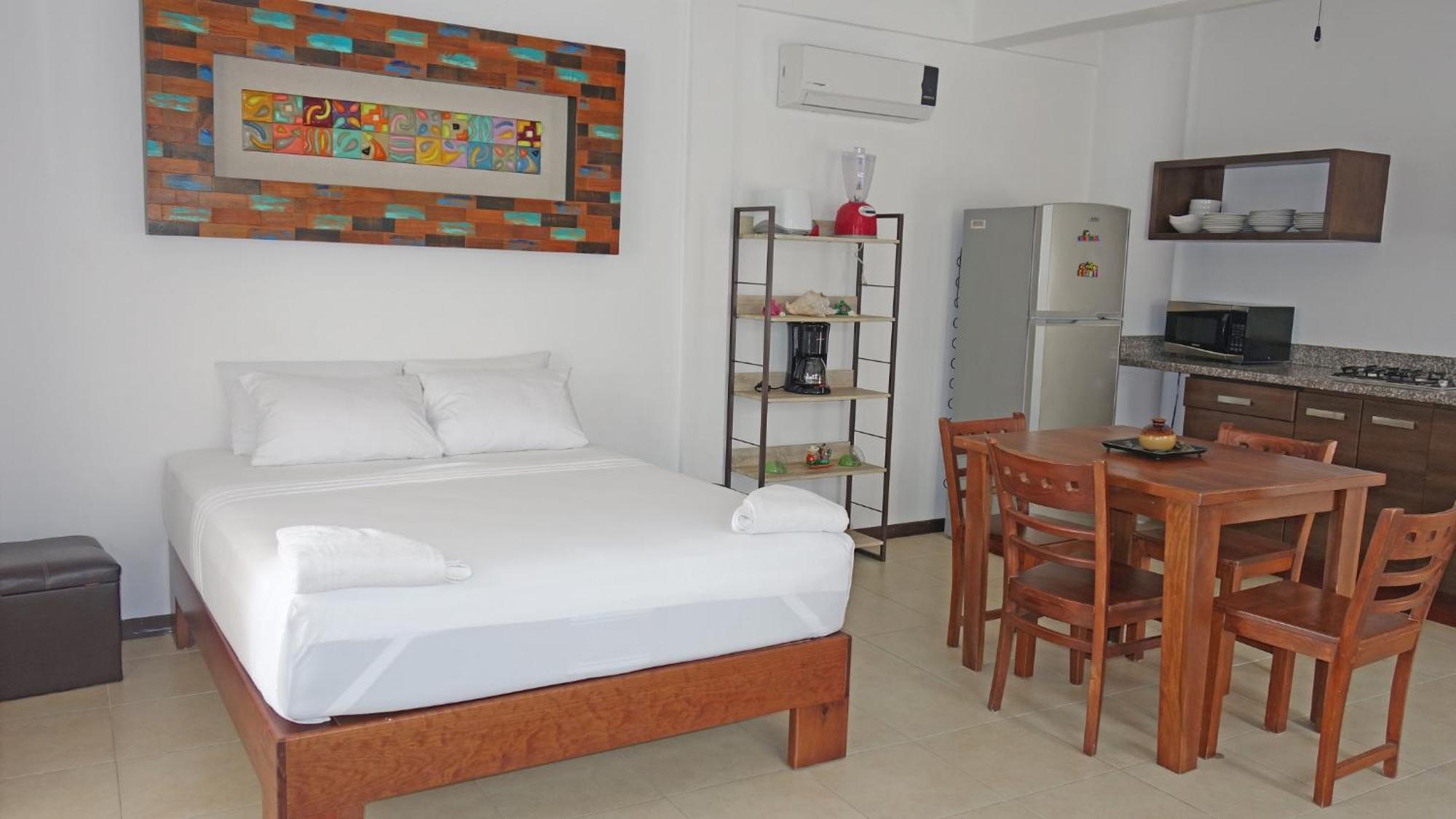 El Fuerte Beach Apartments Mahahual Δωμάτιο φωτογραφία