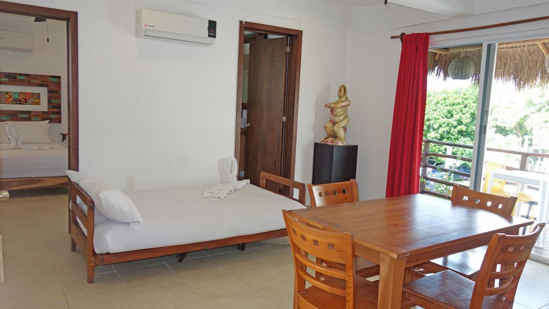 El Fuerte Beach Apartments Mahahual Δωμάτιο φωτογραφία