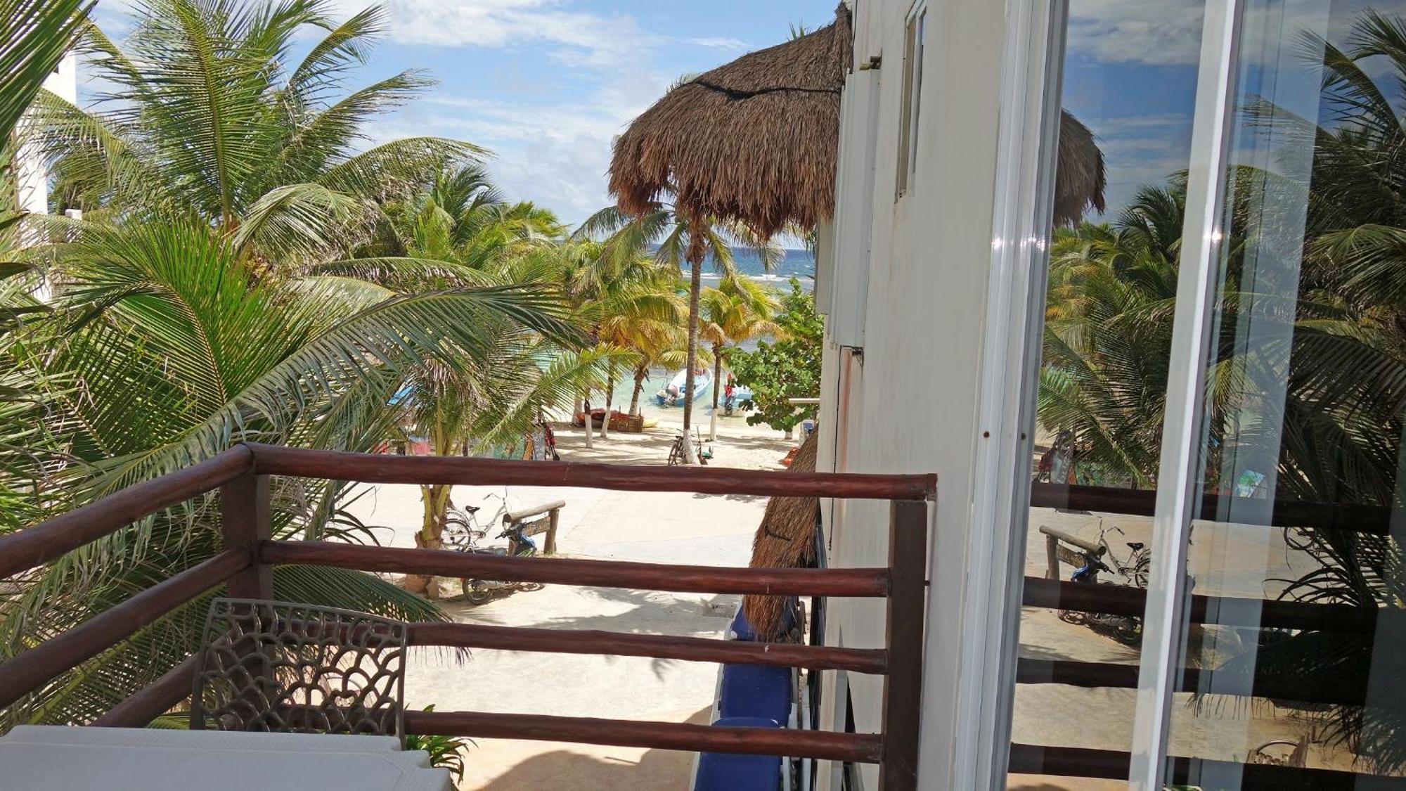El Fuerte Beach Apartments Mahahual Δωμάτιο φωτογραφία