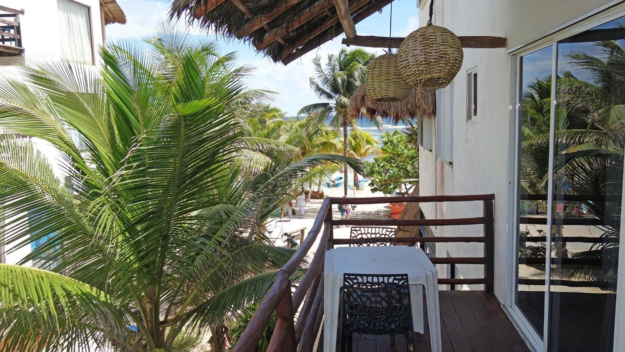 El Fuerte Beach Apartments Mahahual Δωμάτιο φωτογραφία