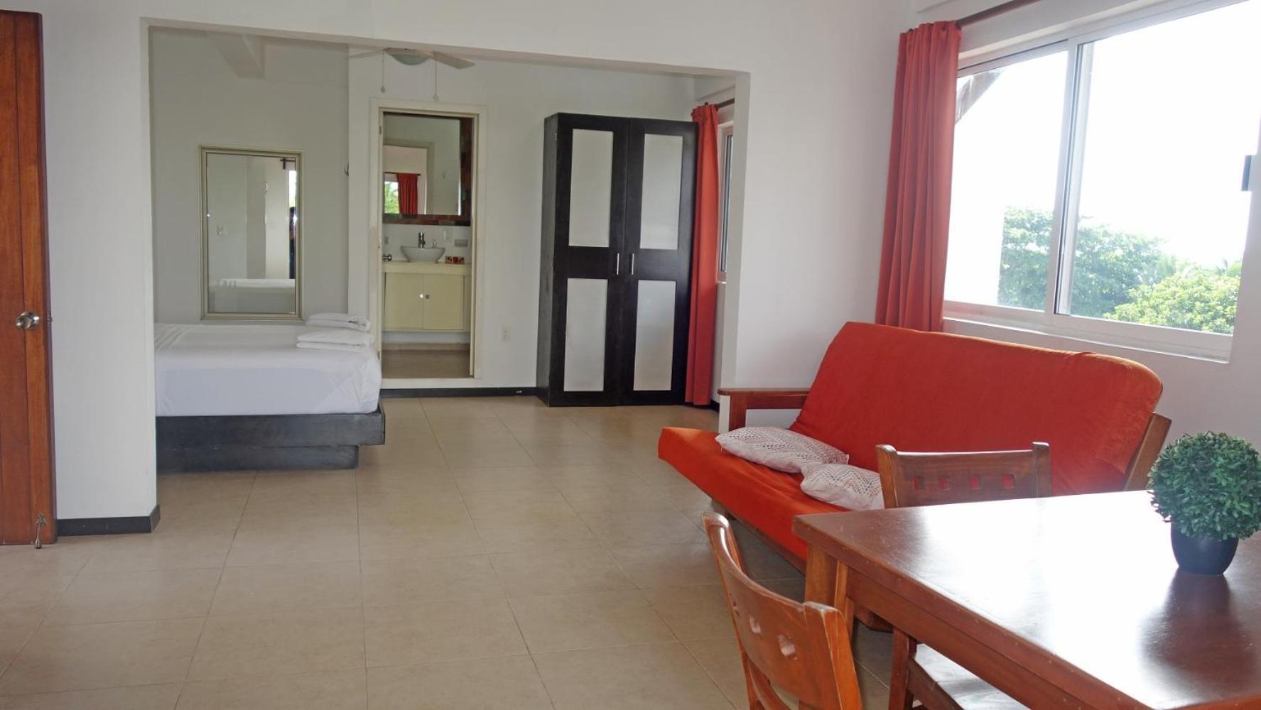 El Fuerte Beach Apartments Mahahual Δωμάτιο φωτογραφία