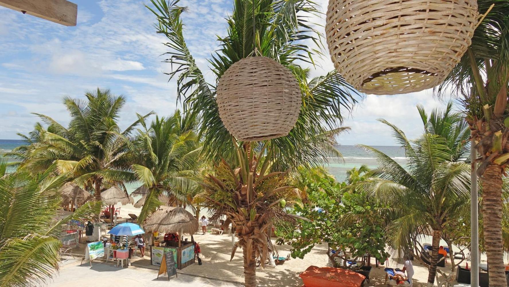 El Fuerte Beach Apartments Mahahual Δωμάτιο φωτογραφία