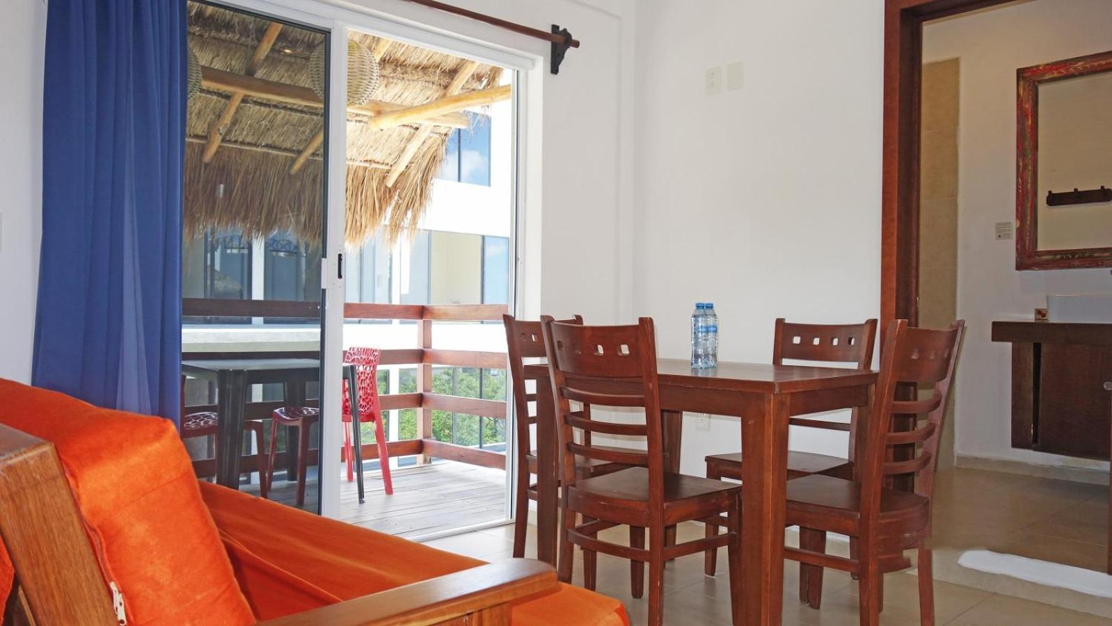 El Fuerte Beach Apartments Mahahual Δωμάτιο φωτογραφία