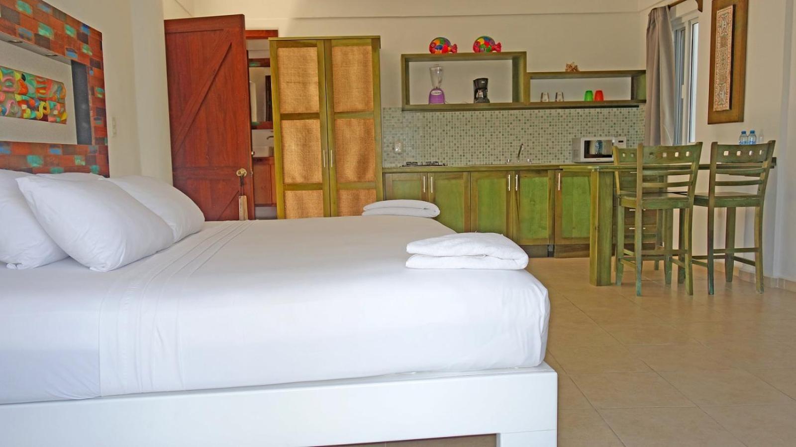 El Fuerte Beach Apartments Mahahual Δωμάτιο φωτογραφία