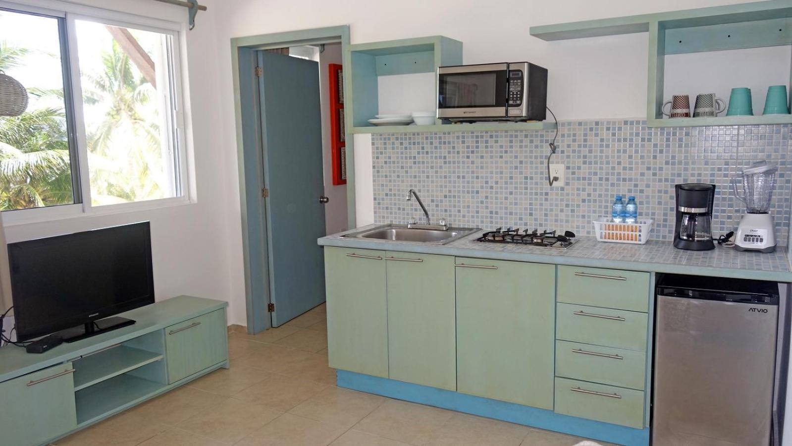El Fuerte Beach Apartments Mahahual Δωμάτιο φωτογραφία