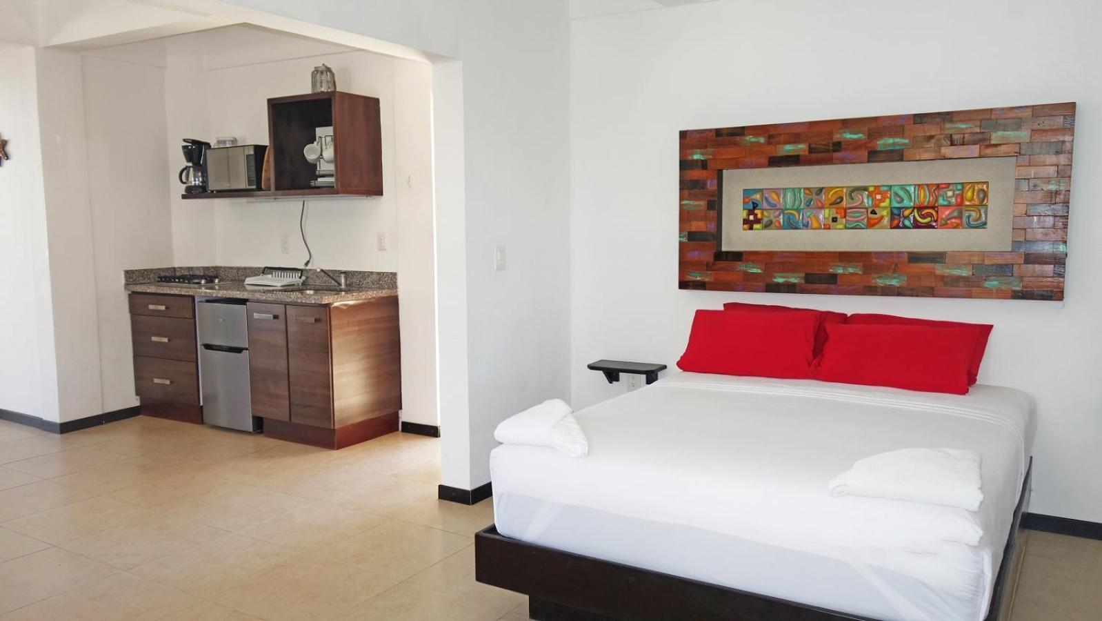 El Fuerte Beach Apartments Mahahual Δωμάτιο φωτογραφία