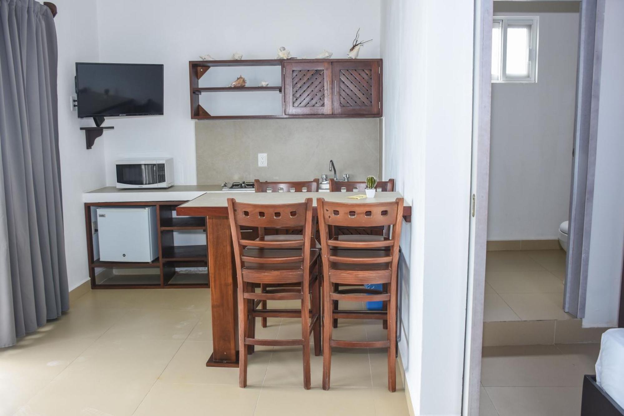El Fuerte Beach Apartments Mahahual Εξωτερικό φωτογραφία
