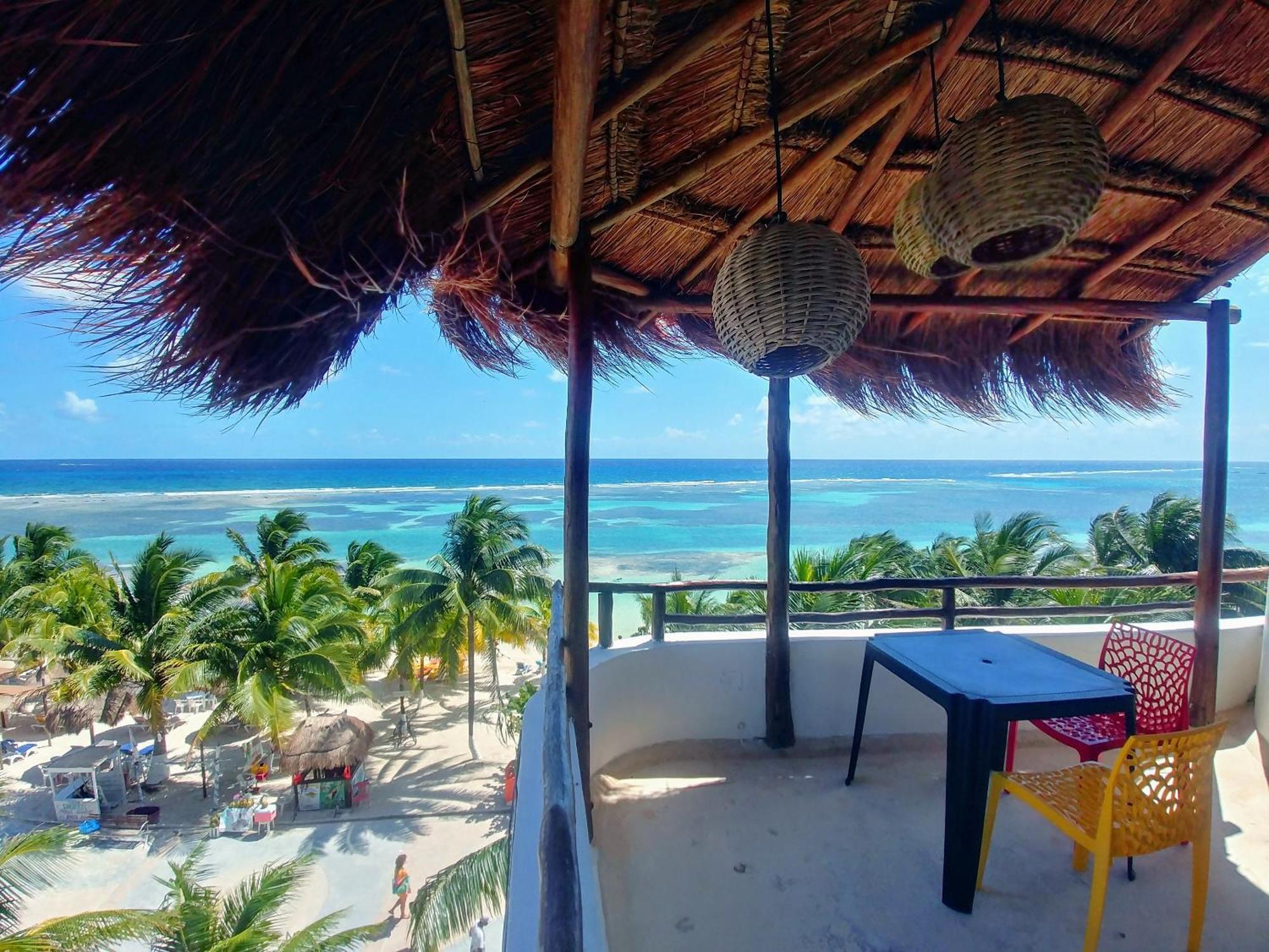 El Fuerte Beach Apartments Mahahual Δωμάτιο φωτογραφία