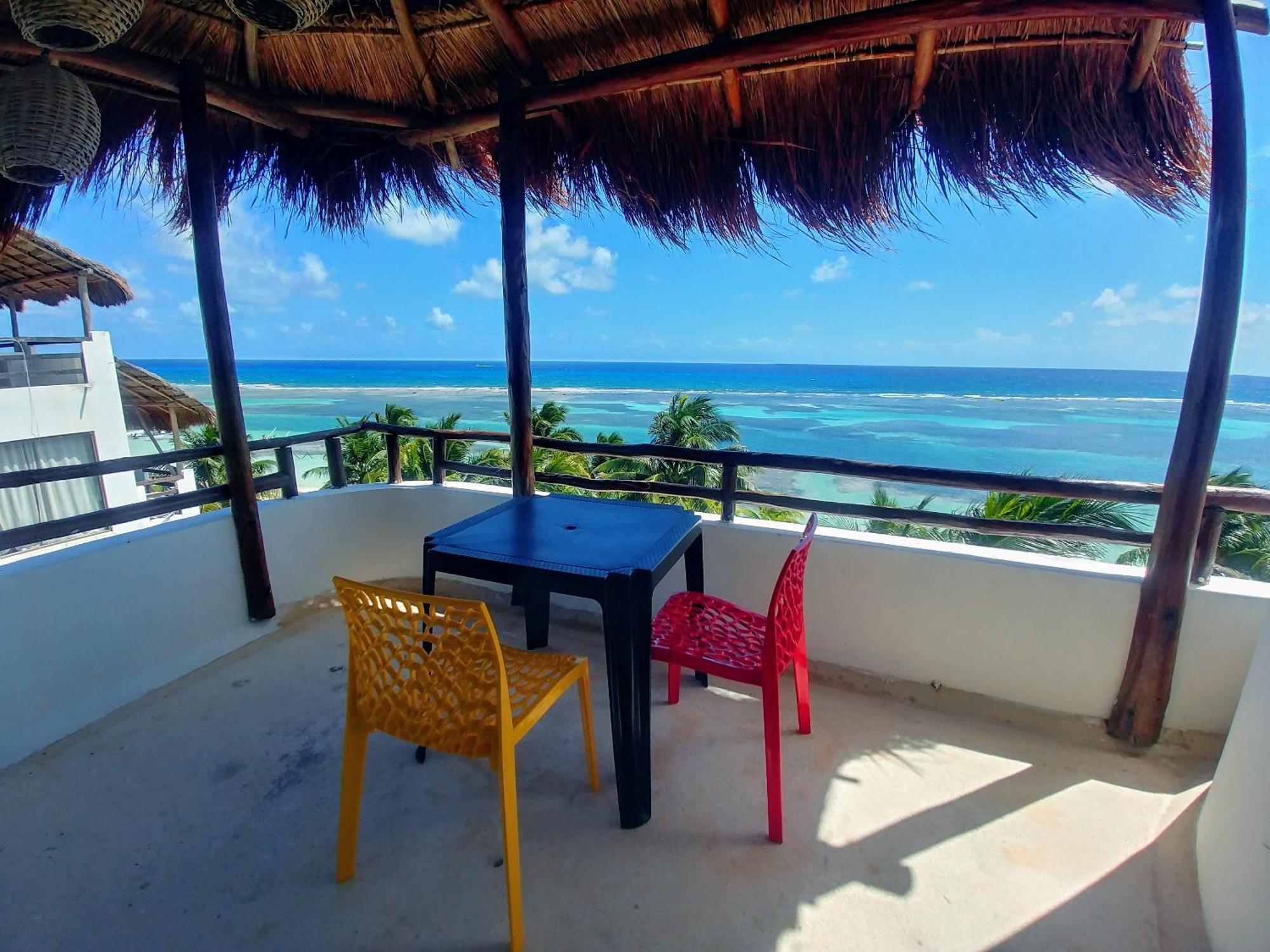 El Fuerte Beach Apartments Mahahual Δωμάτιο φωτογραφία