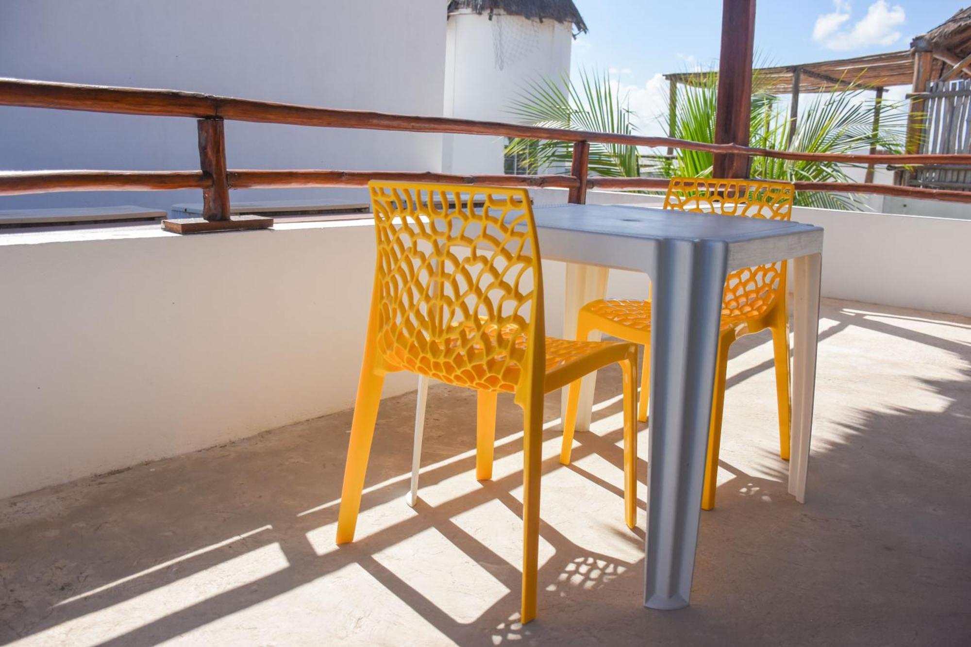 El Fuerte Beach Apartments Mahahual Δωμάτιο φωτογραφία